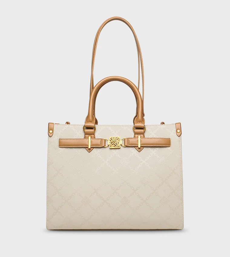 Steve madden stilo-e bone/camel shoulder bag